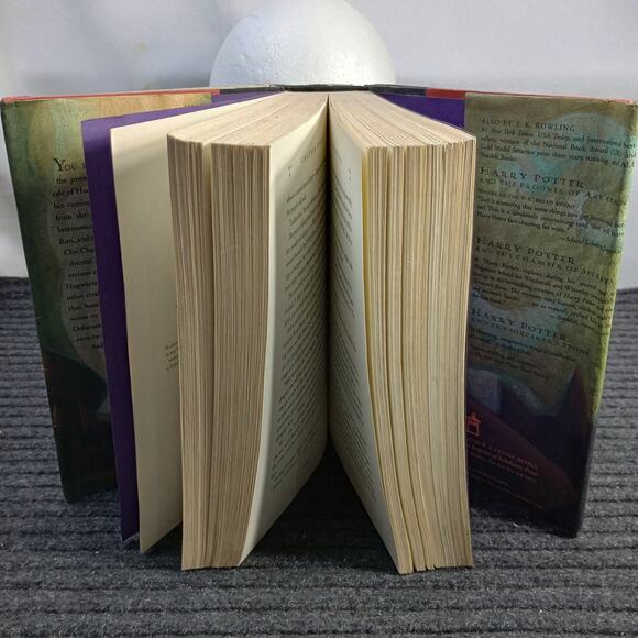 Harry Potter Goblet of Fire Hardcover Book J. K Rowling - Picture 6 of 8